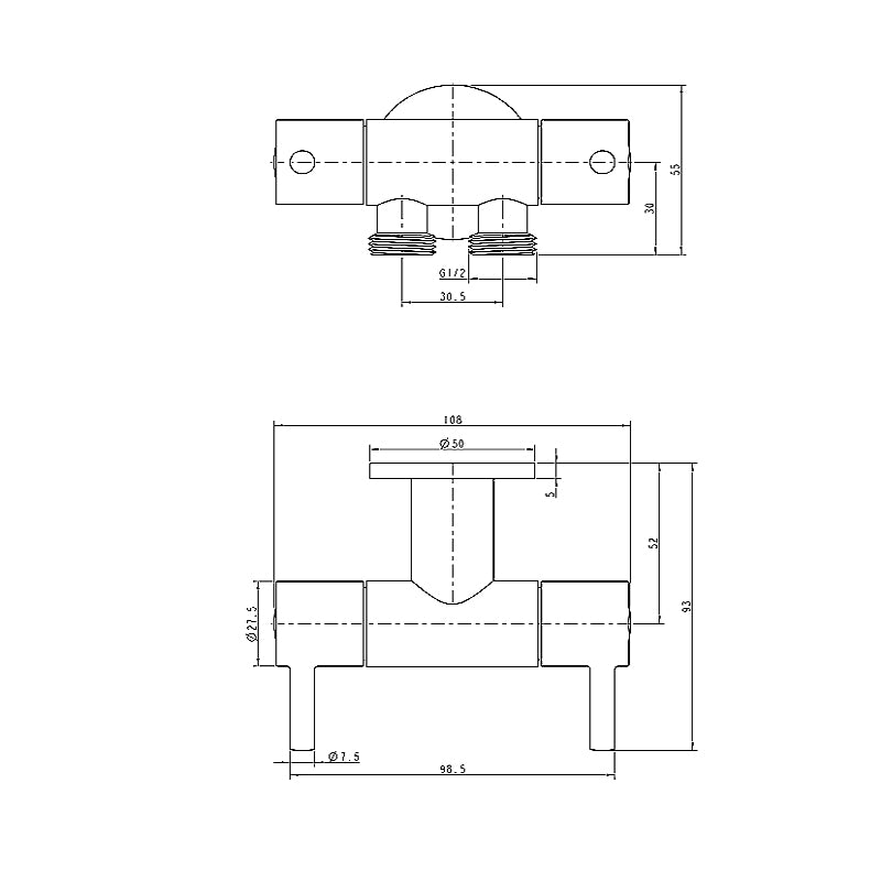 Black Tap for Toilet and Bidet