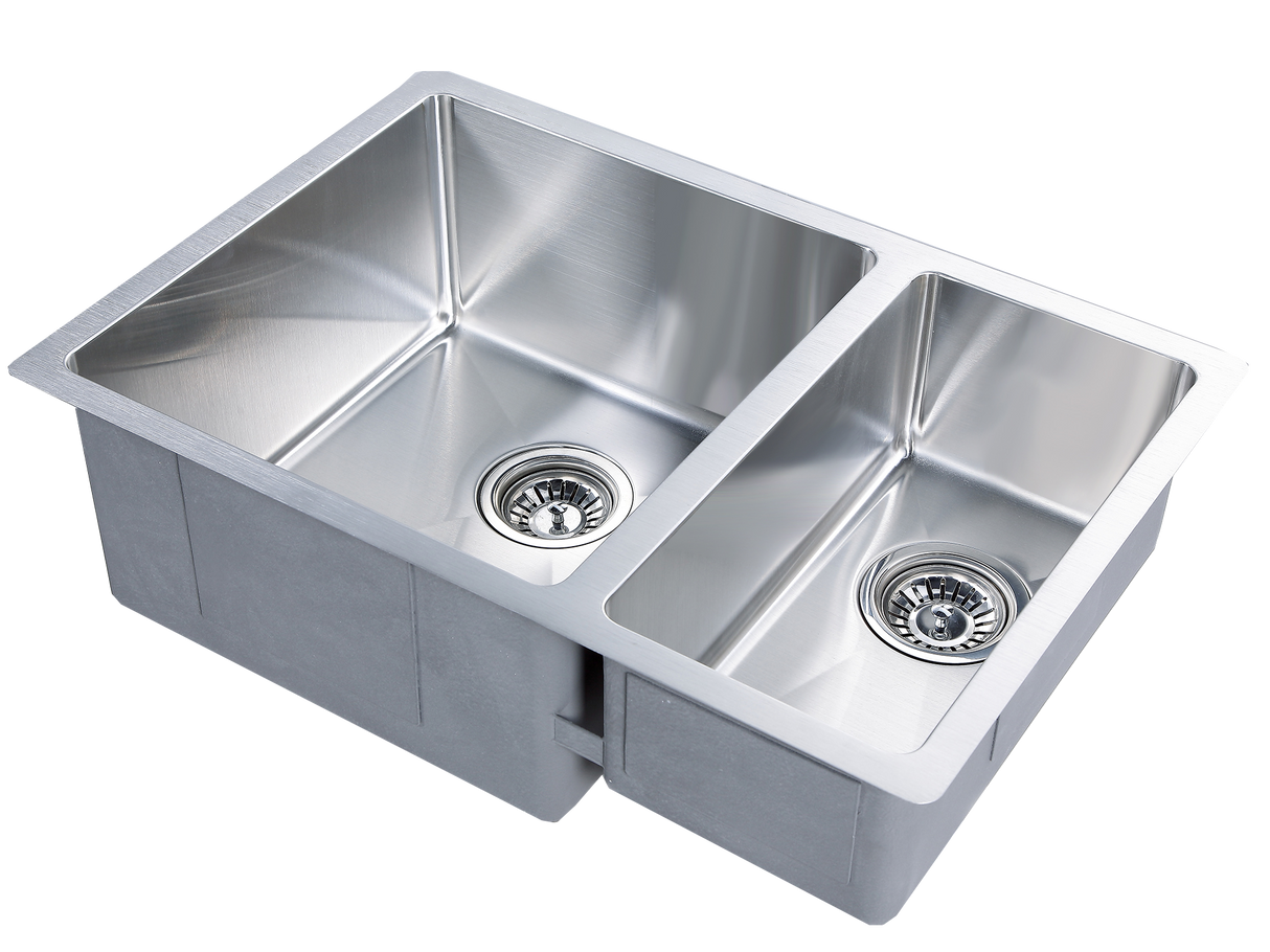 Stainless Steel Double Bowl Sink 660*450*220mm
