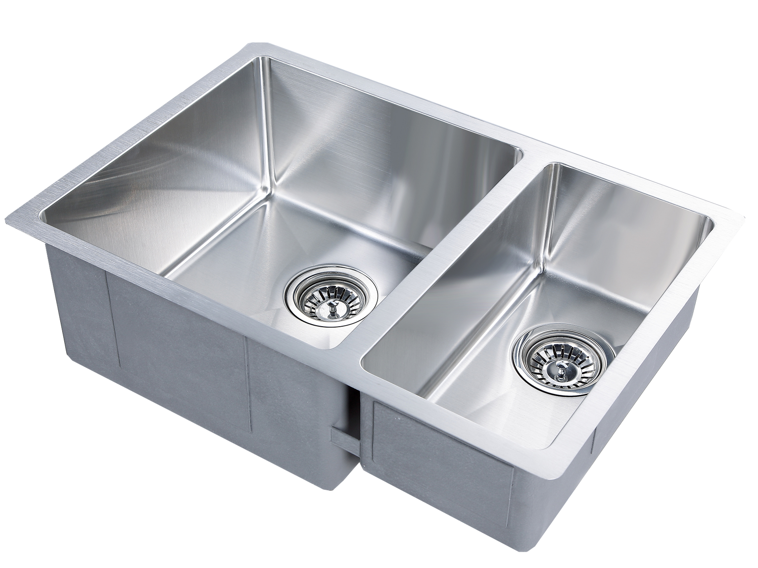 Stainless Steel Double Bowl Sink 660*450*220mm