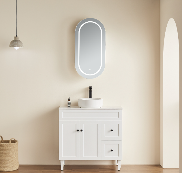 Olivia LED Mirror Cabinet 450X900X155mm