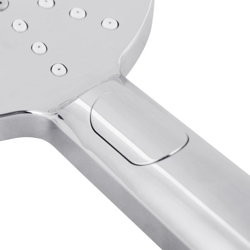 Chrome 3 Functions Handheld Shower