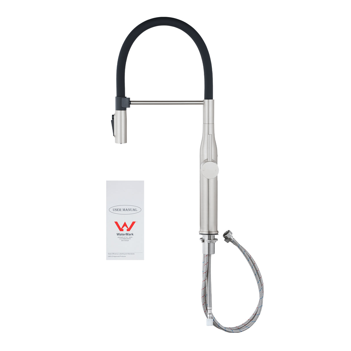 Brushed Nickel Kitchen Mixer