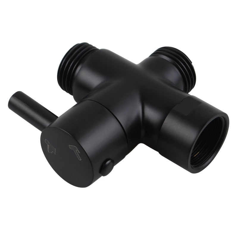 Black Bidet Diverter