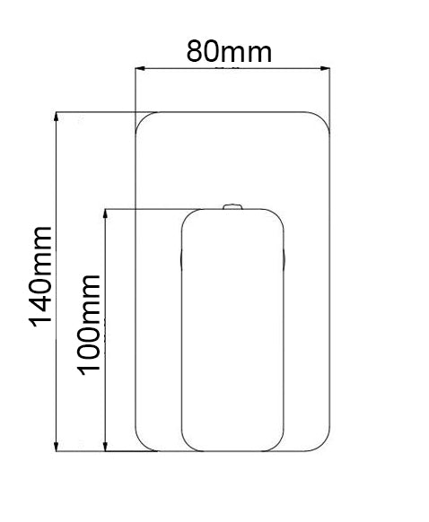 IVANO - Chrome Wall Mixer