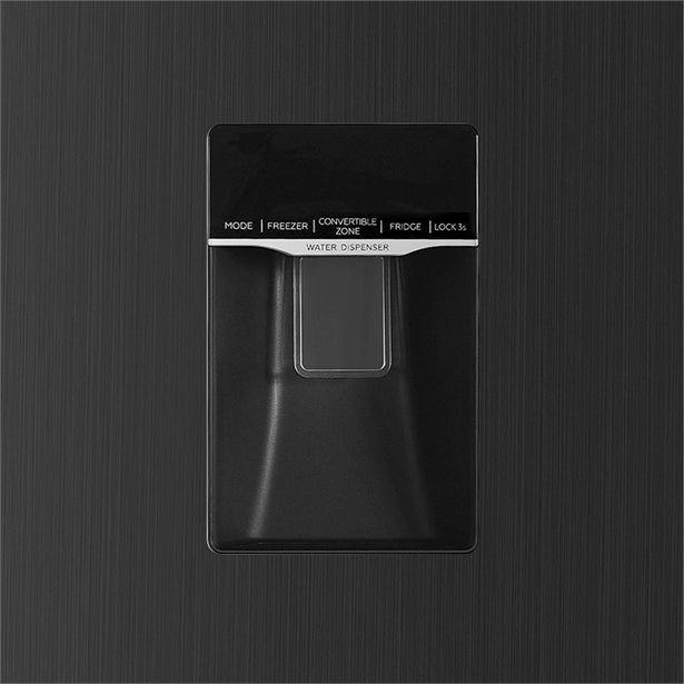 BLAUPUNKT SIDE BY SIDE FRIDGE (DARK STEEL)