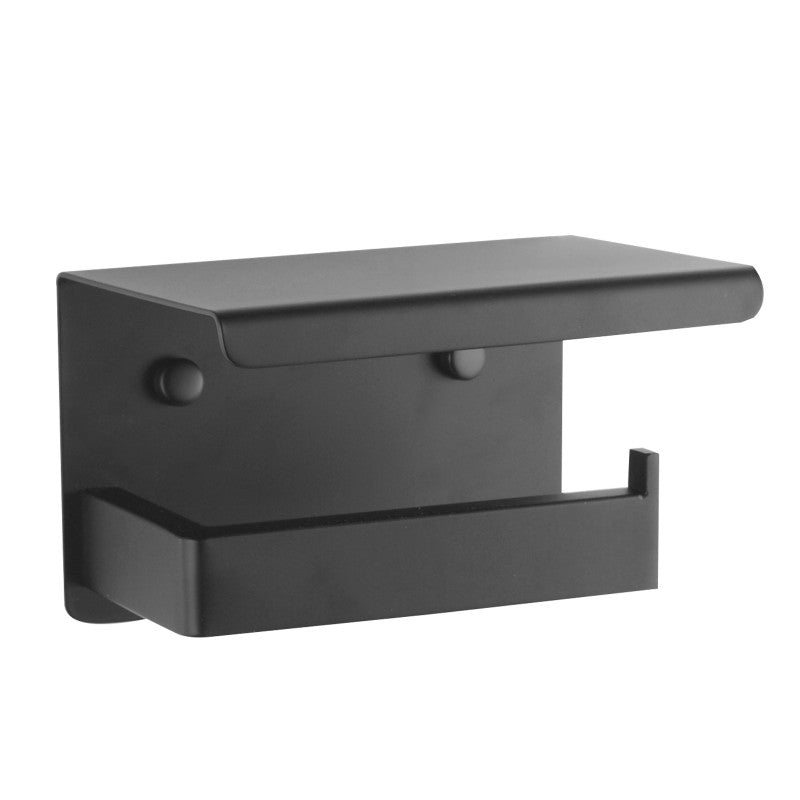 IVANO - Black Toilet Paper Holder