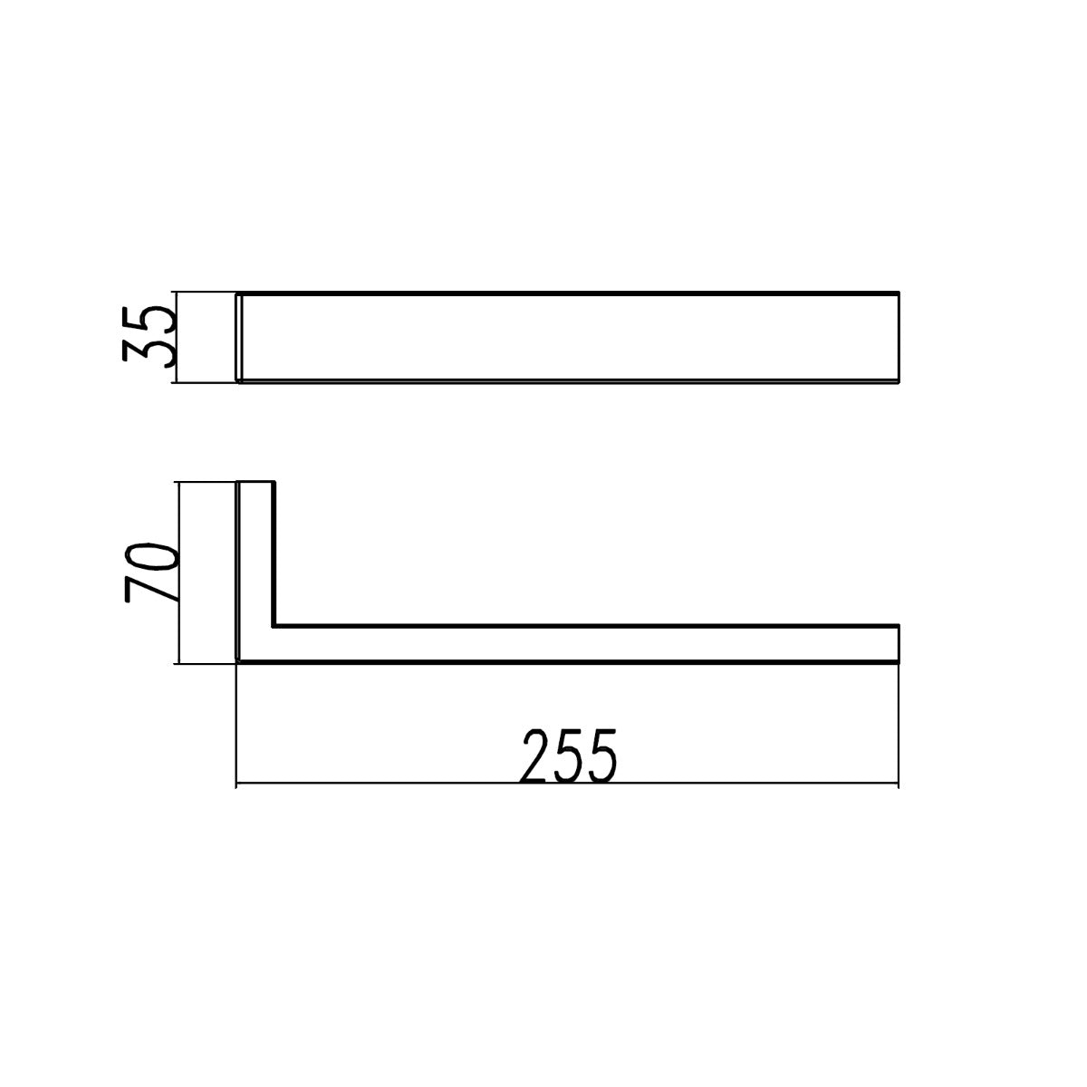 IVANO - Brushed Nickel Hand Towel