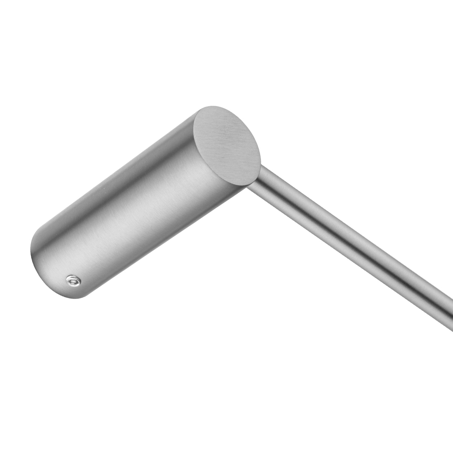 600mm Brushed Nickel Single Towel Rail