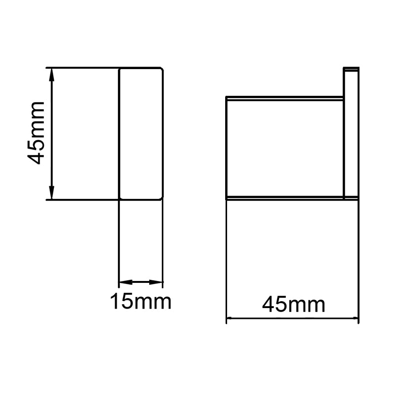 IVANO - Chrome Robe Hook