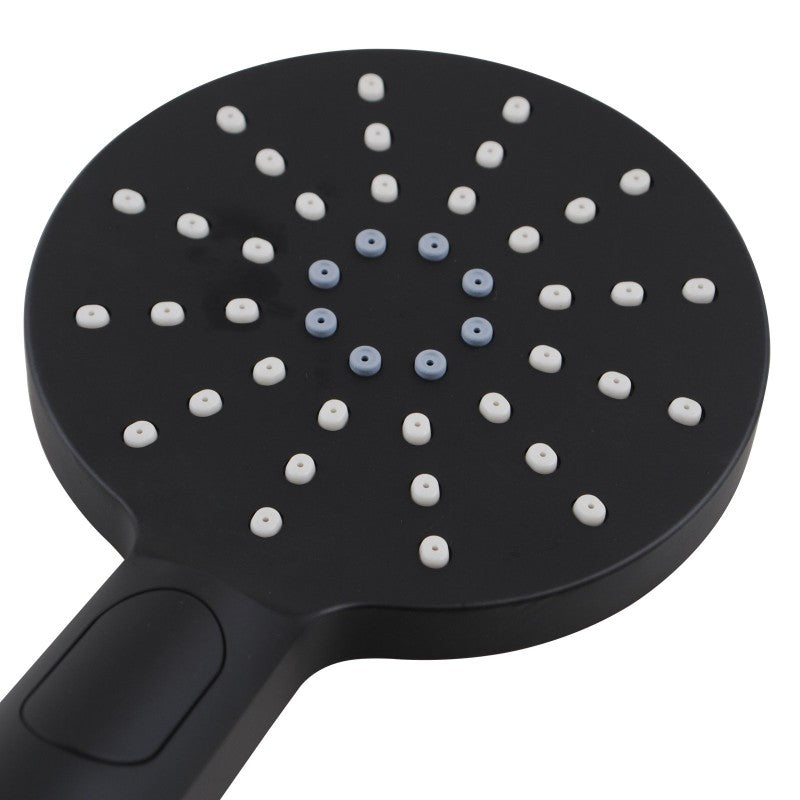 Black 3 Functions Handheld Shower