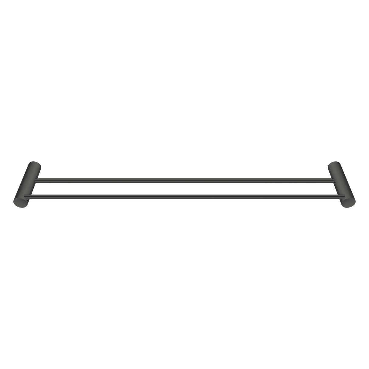 600mm Gunmetal Double Towel Rail