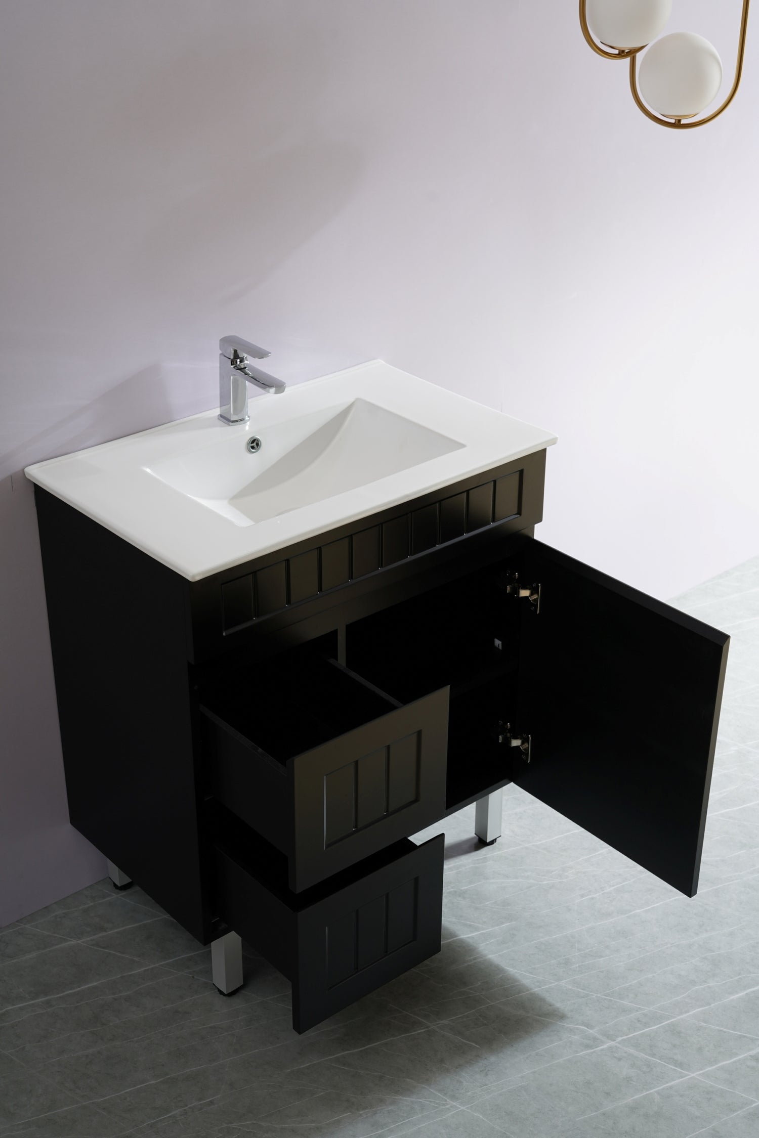 Acacia Free Standing Vanity 750X460X860MM
