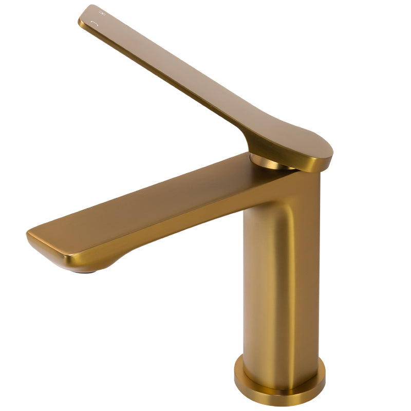 RUSHY - Brushed Brass Basin Mixer