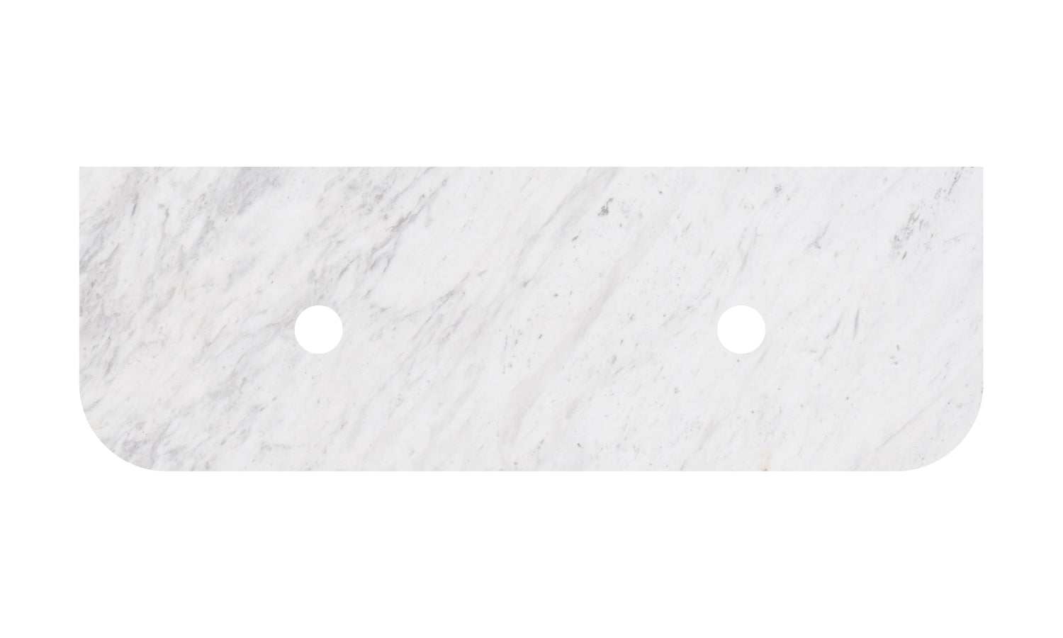 Carrara White Marble Stone Top- Silica Free Quartz Stone
