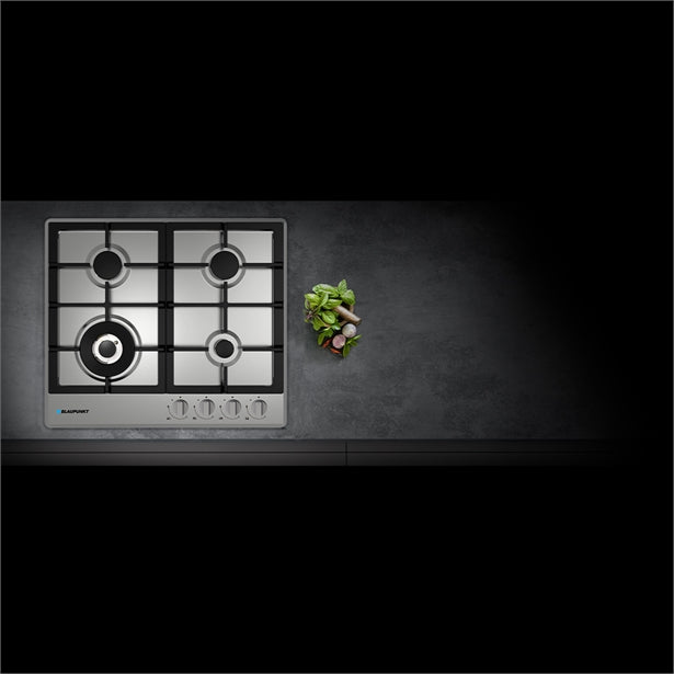 BLAUPUNKT 60CM GAS COOKTOP (STAINLESS STEEL)