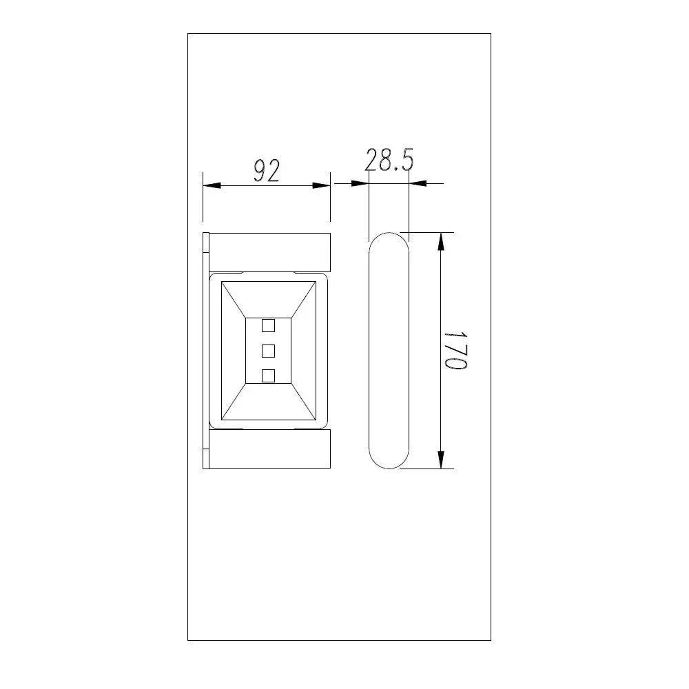 Bellino Matte Black Soap Dish