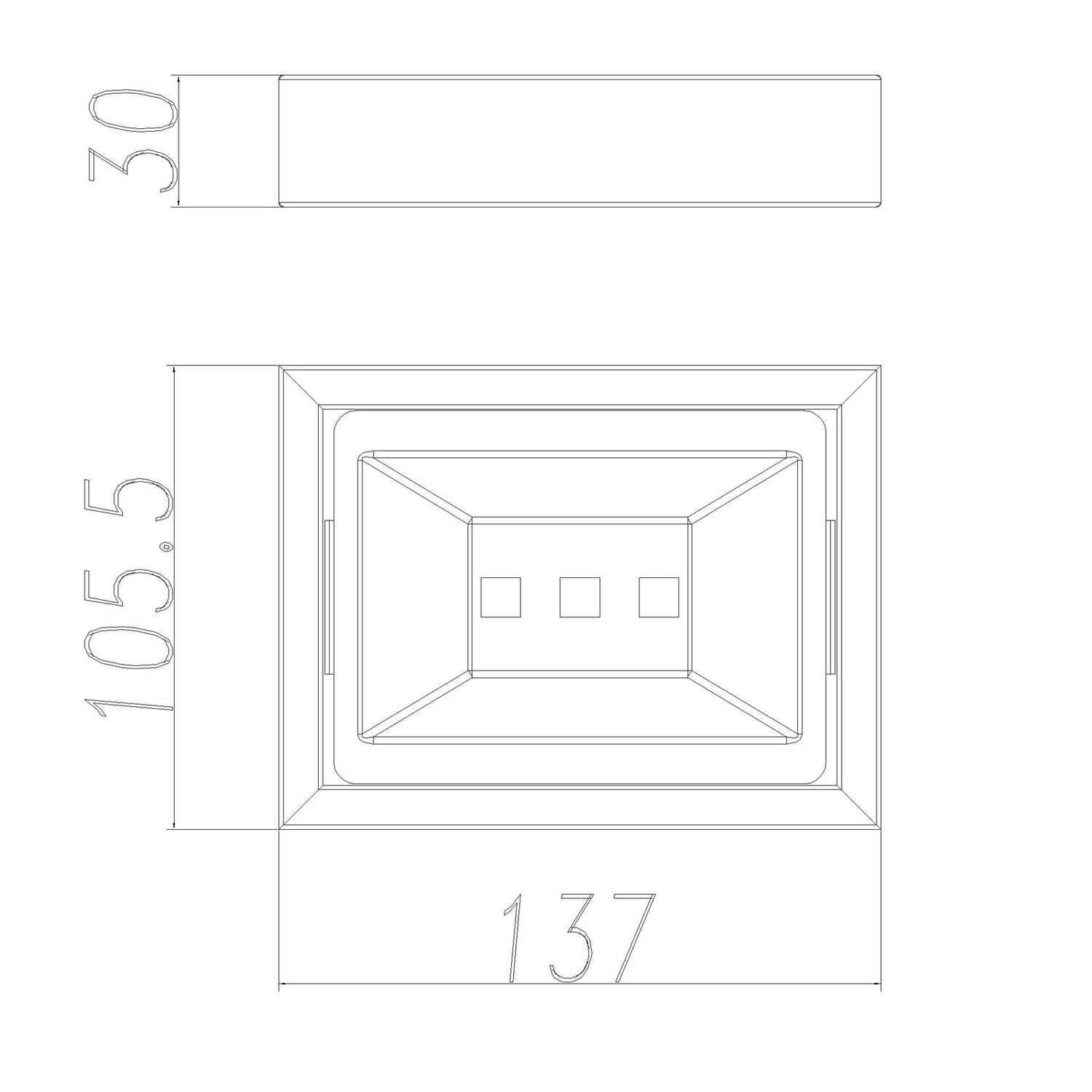 Cavallo Brushed Nickel Soap Dish Holder