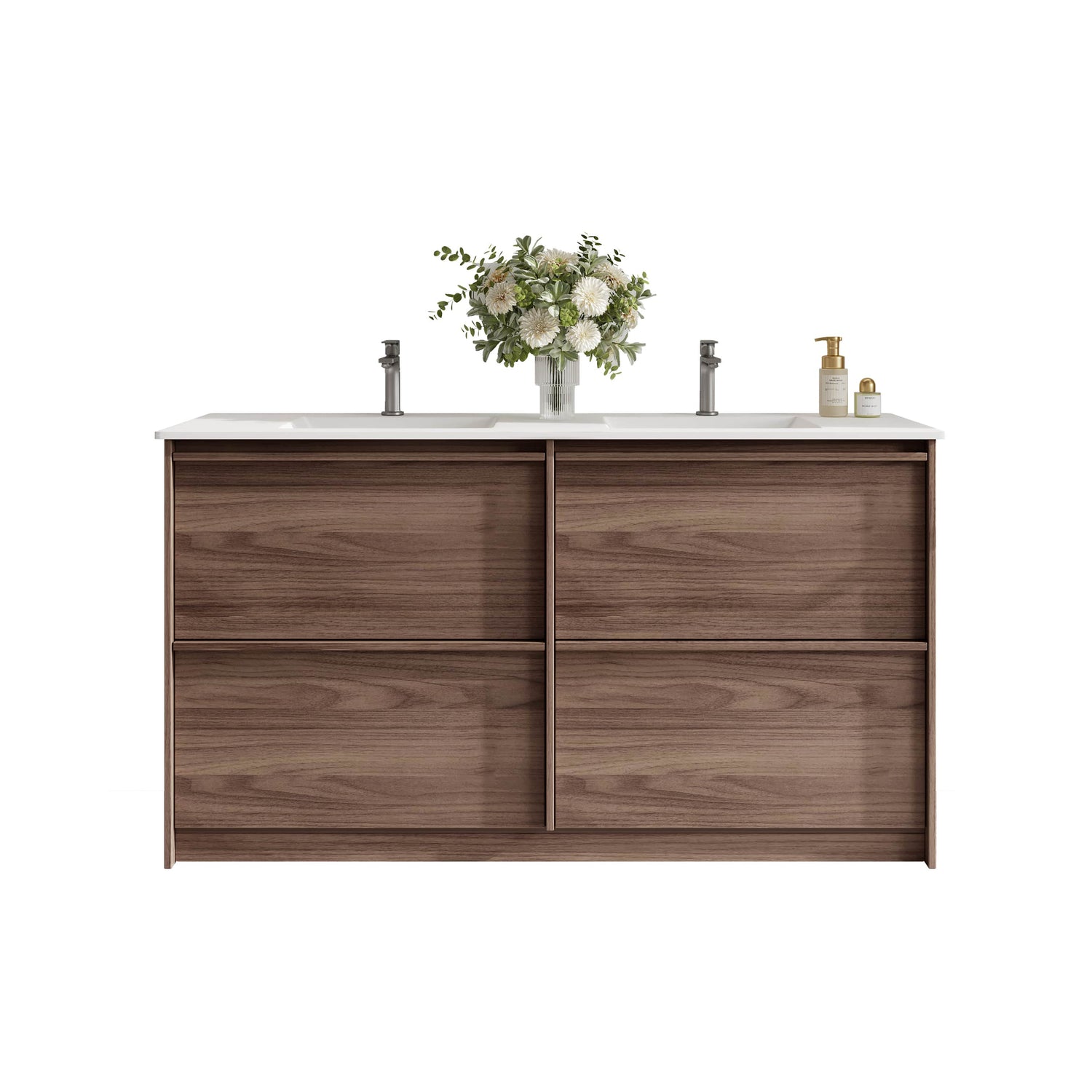 Bella 1500mm Freestanding Cabinet - Notaio Walnut
