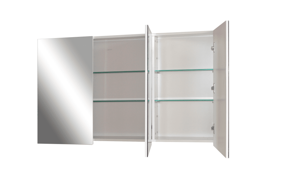 PVC Shaving Cabinet 1200mm - Gloss White