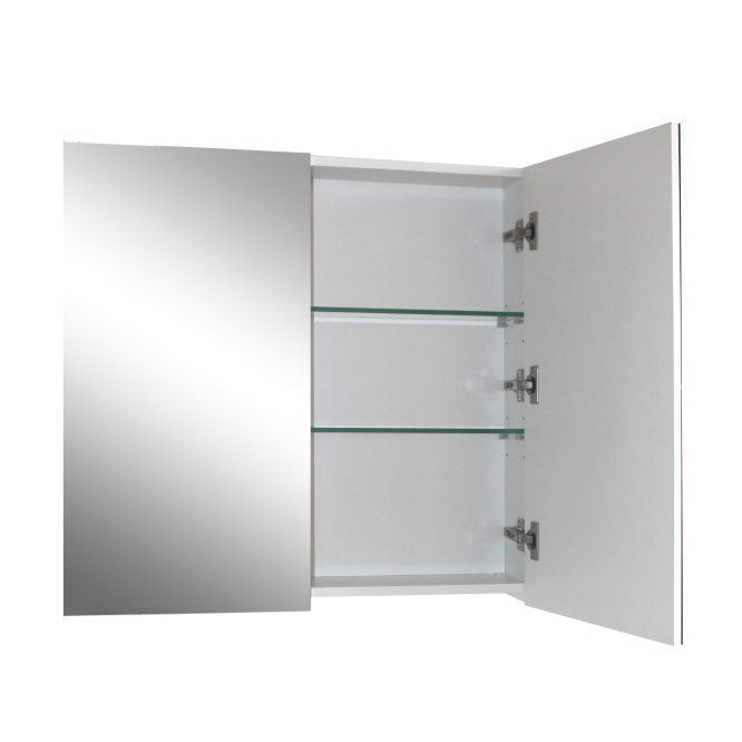 PVC Shaving Cabinet 900mm - Gloss White