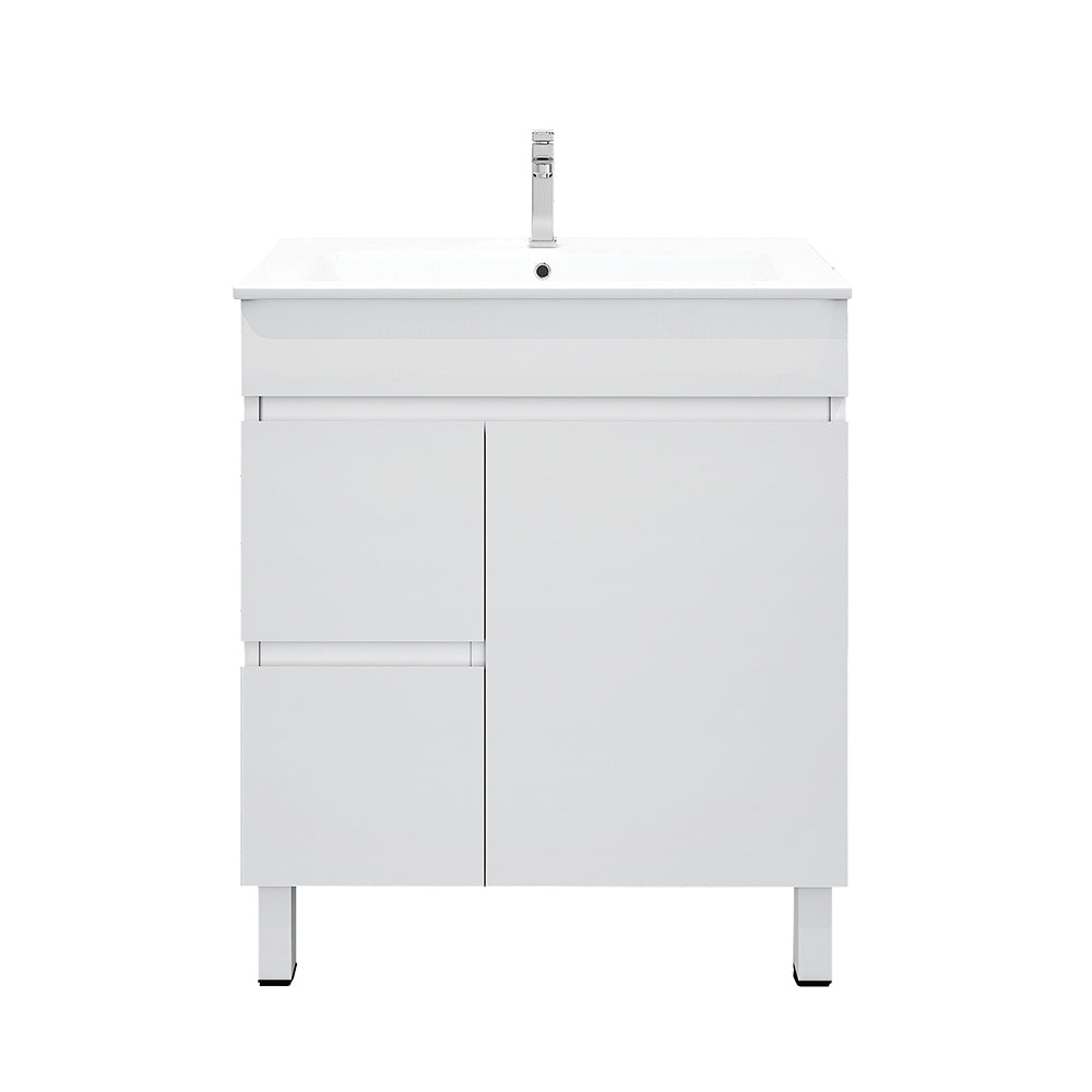 BIANCA 750mm PVC Freestanding Vanity (LHD)