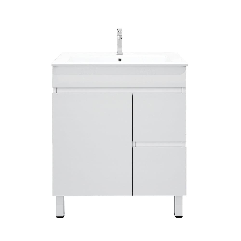 BIANCA 750mm PVC Freestanding Vanity (RHD)