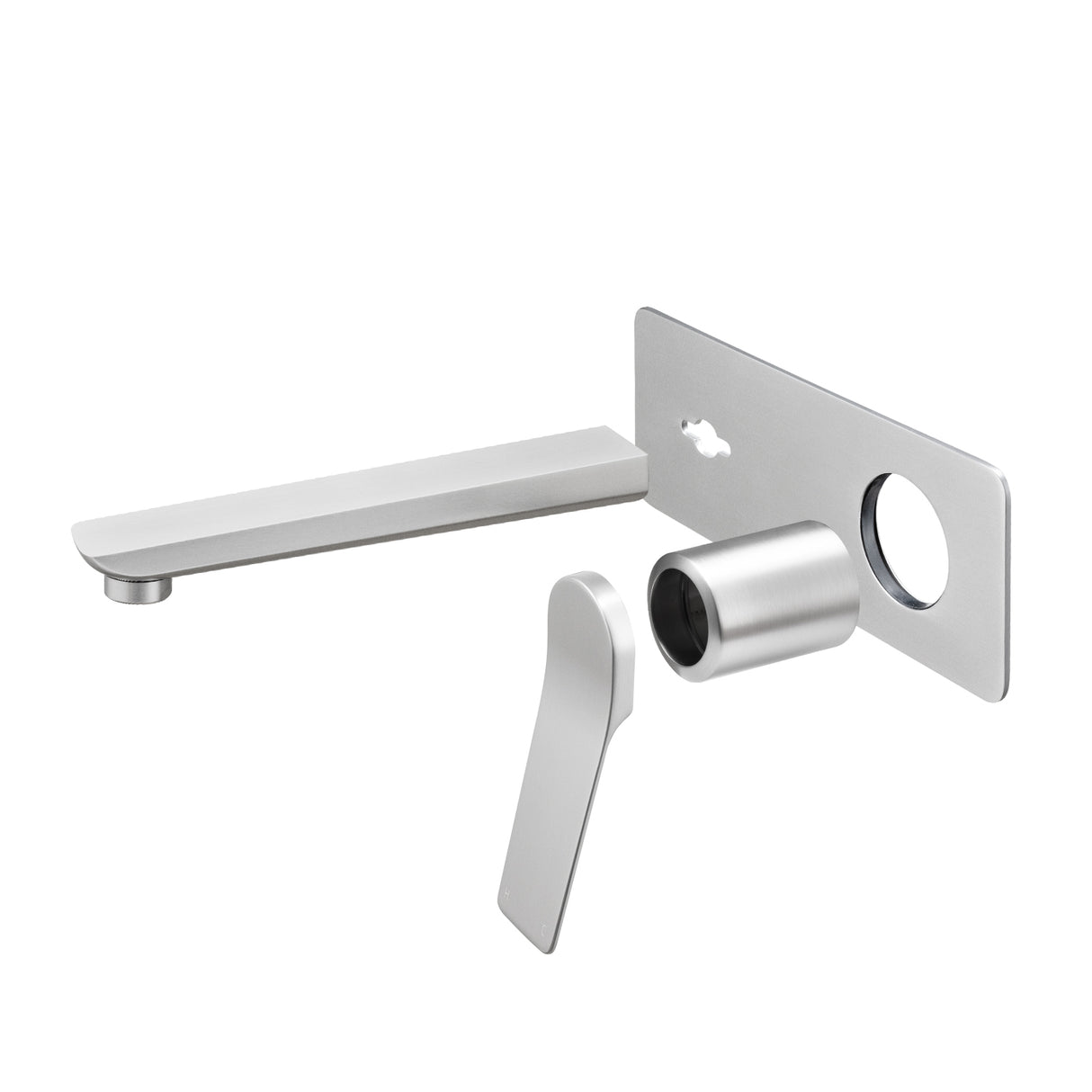 RUSHY - Brushed Nickel Spout Mixer