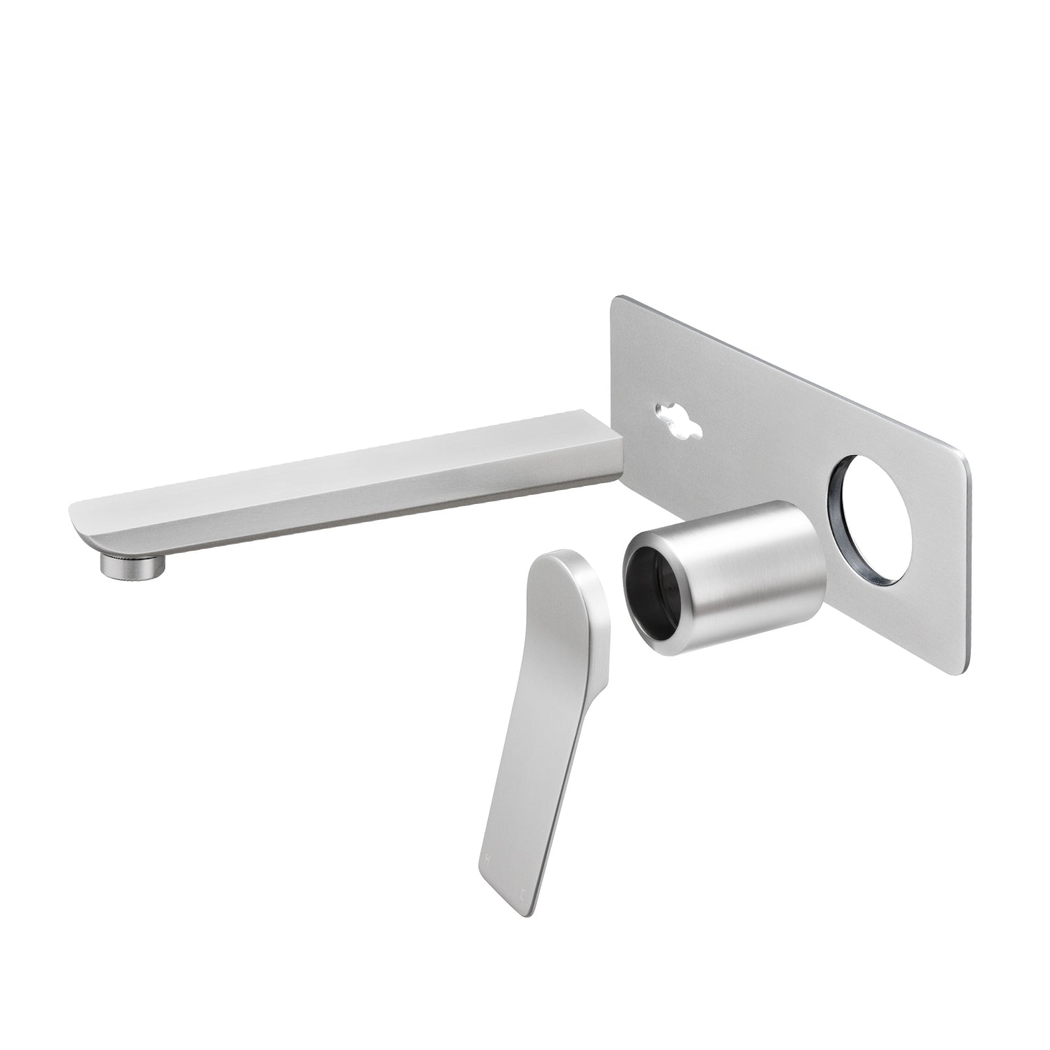 RUSHY - Brushed Nickel Spout Mixer