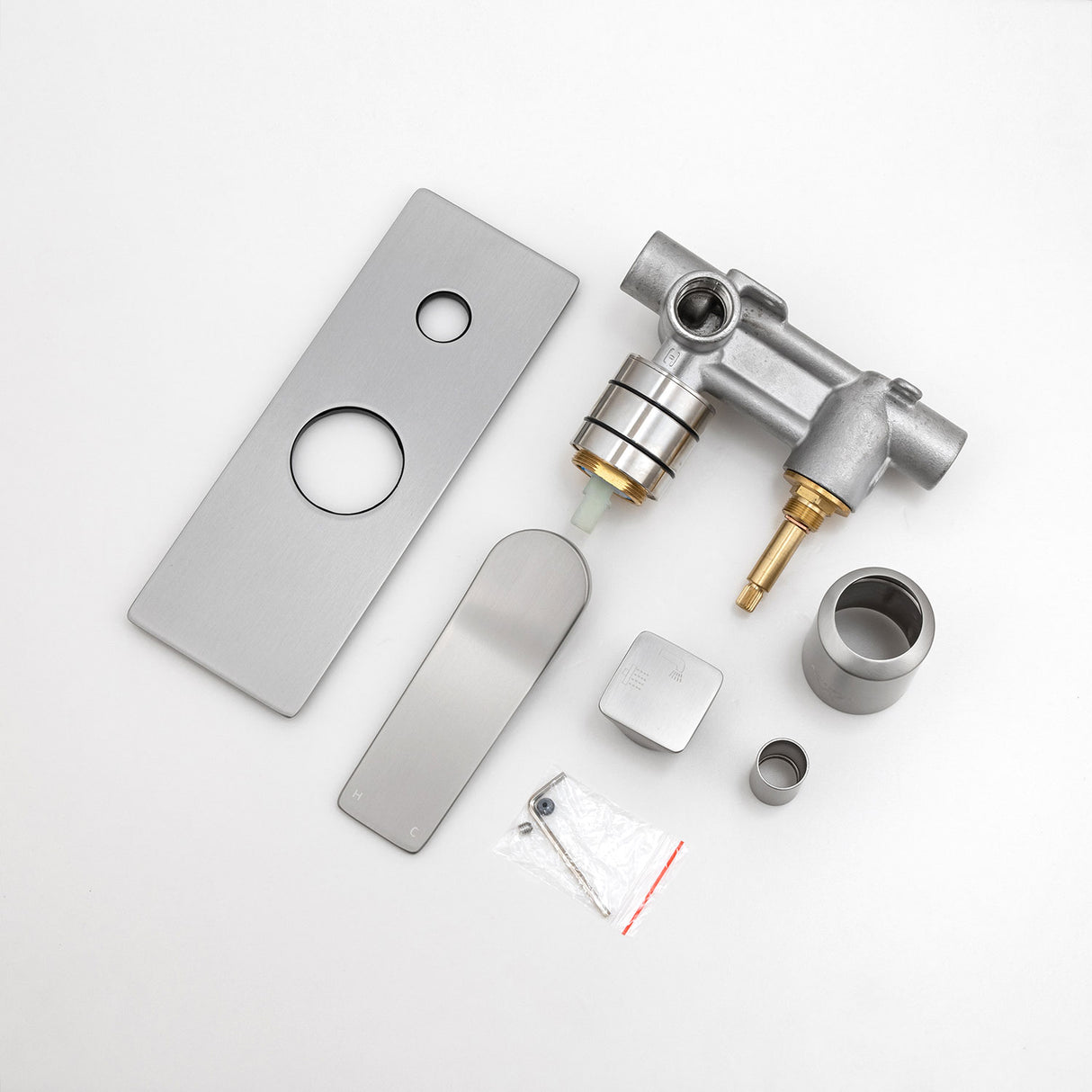 RUSHY - Brushed Nickel Diverter Mixer