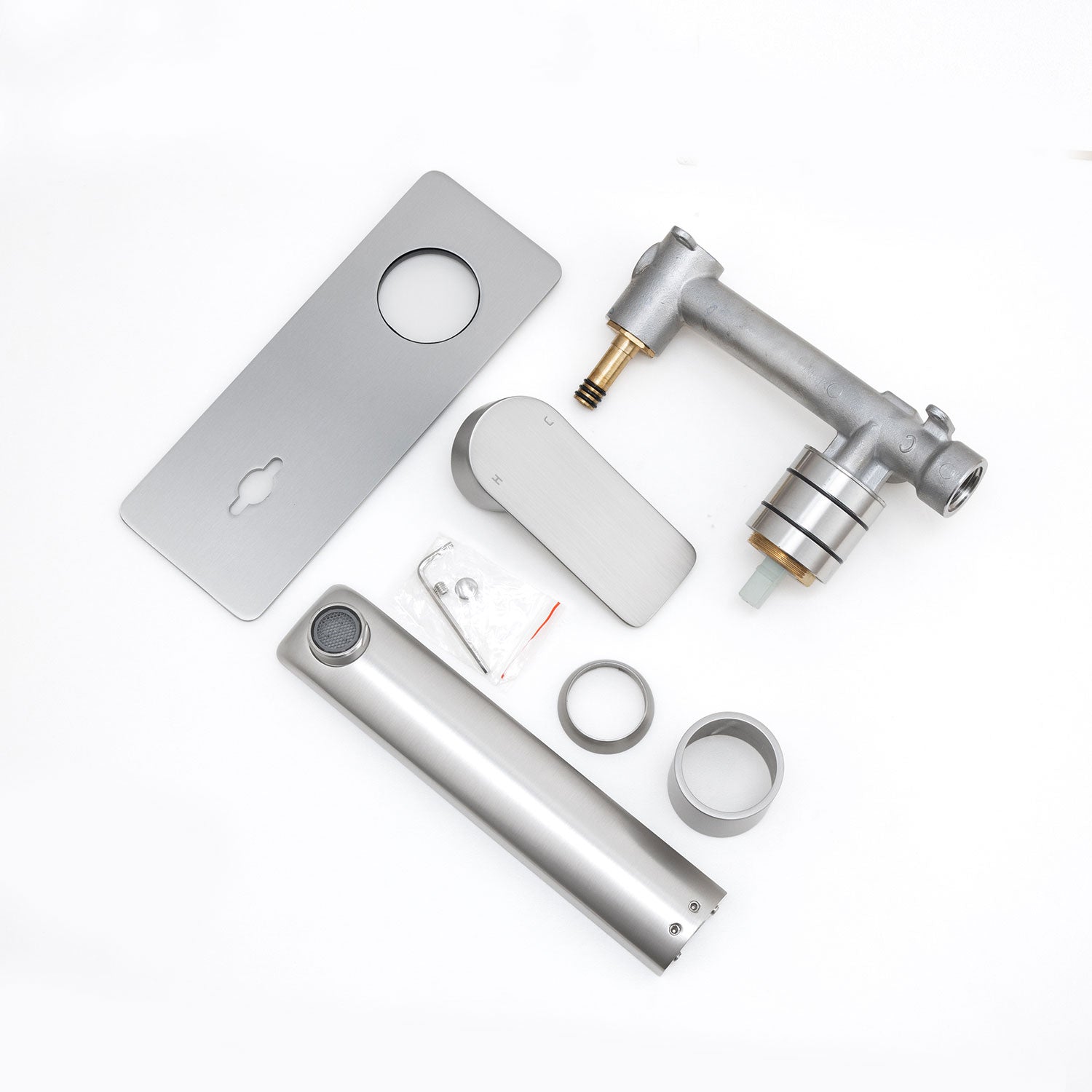 VOG - Brushed Nickel Spout Mixer