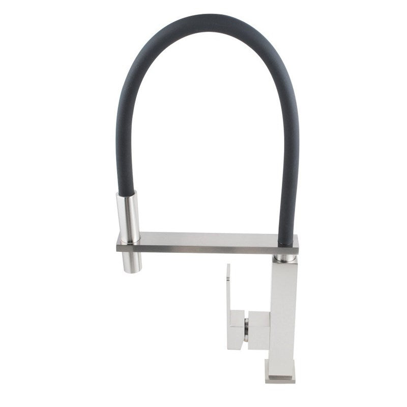 Brushed Nickel Pull Out Kitchen Mixer