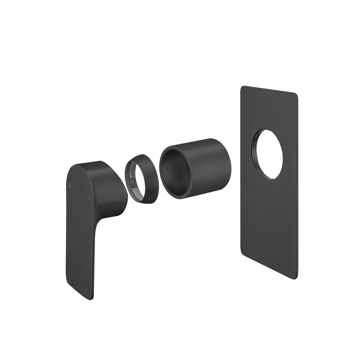 VOG - Gunmetal Wall Mixer