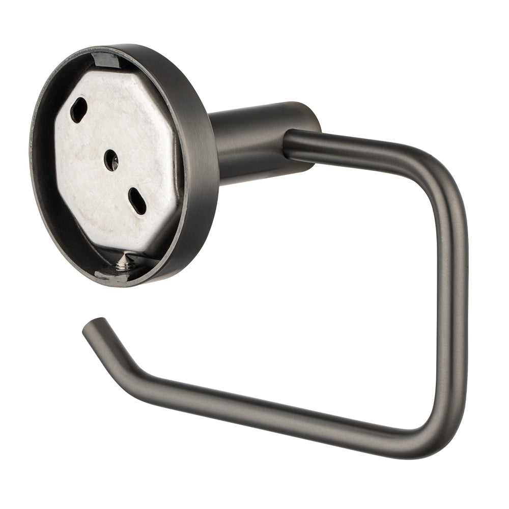 LUCID PIN - Gunmetal Toilet Paper Holder