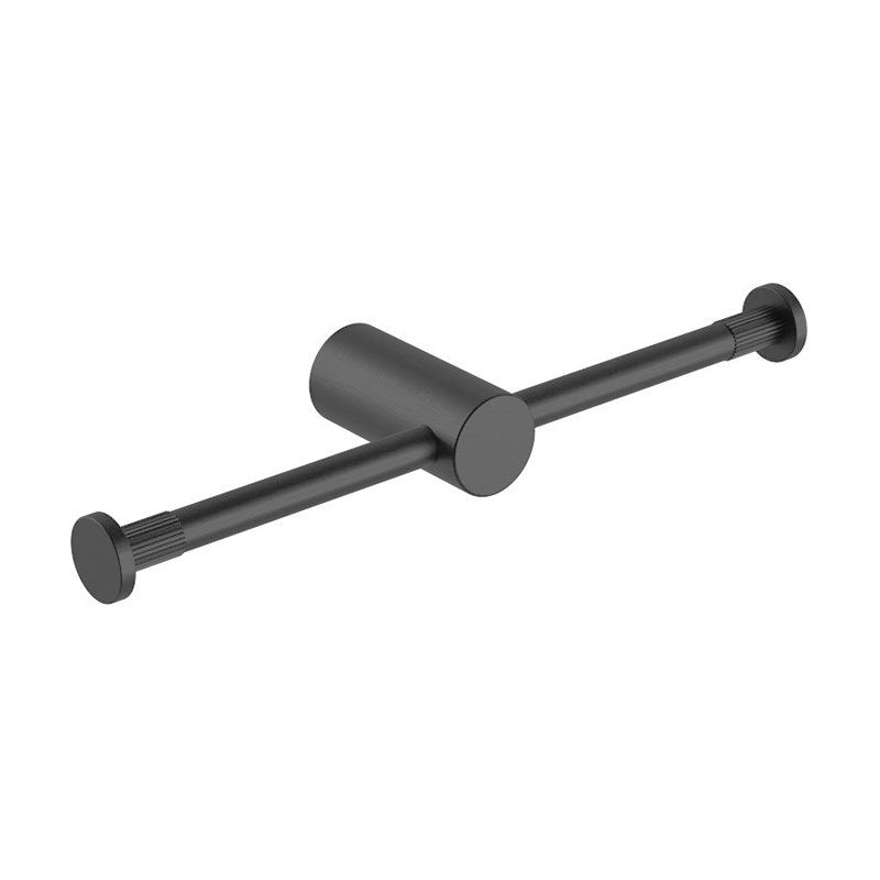 CADDENCE - Brushed Gun Metal Toilet Paper Holder
