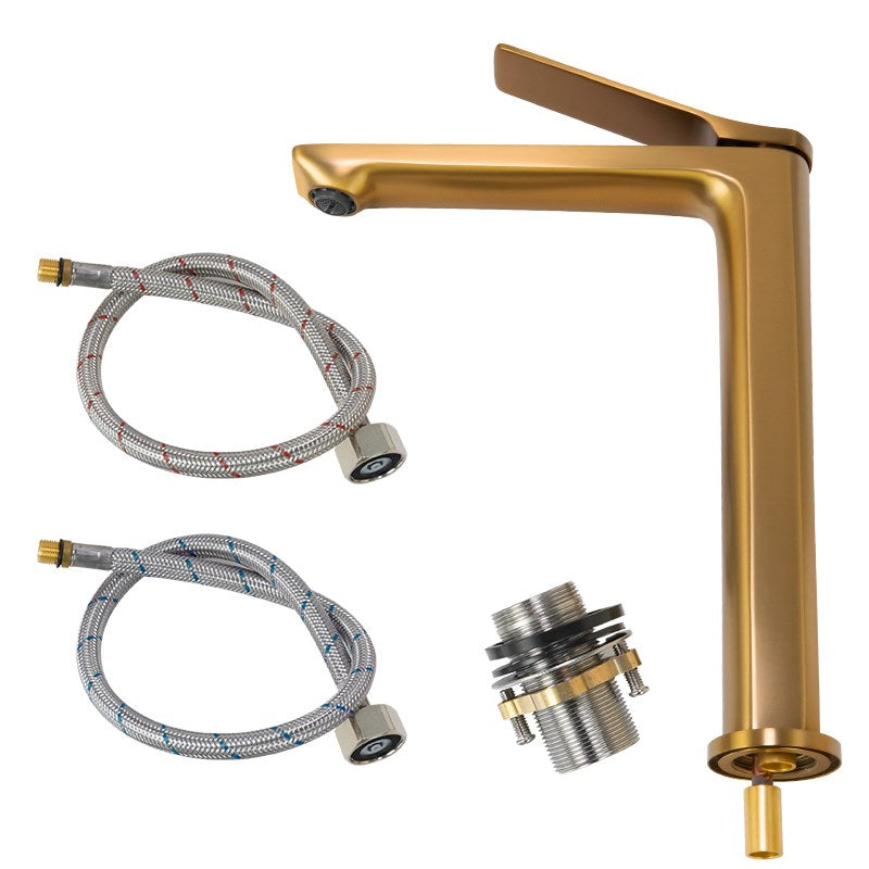 RUSHY - Brushed Brass Basin Mixer