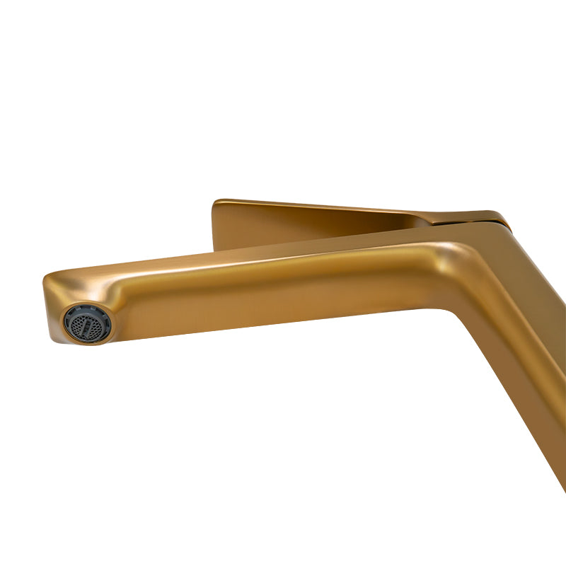 RUSHY - Brushed Brass Basin Mixer
