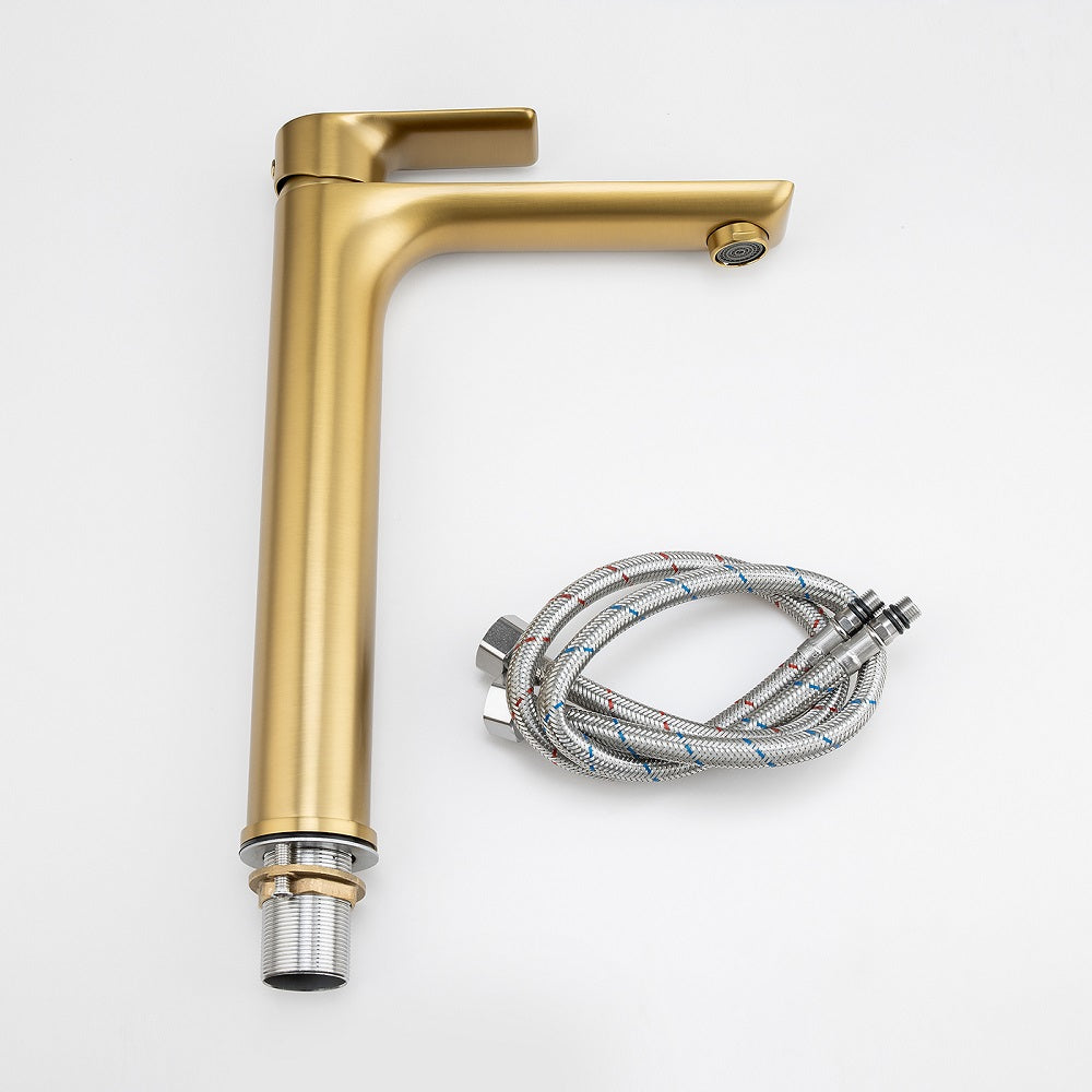 VOG - Brushed Brass Basin Mixer