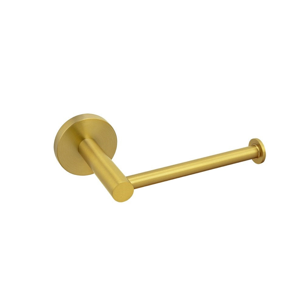 LUCID PIN - Brushed Brass Toilet Paper Holder