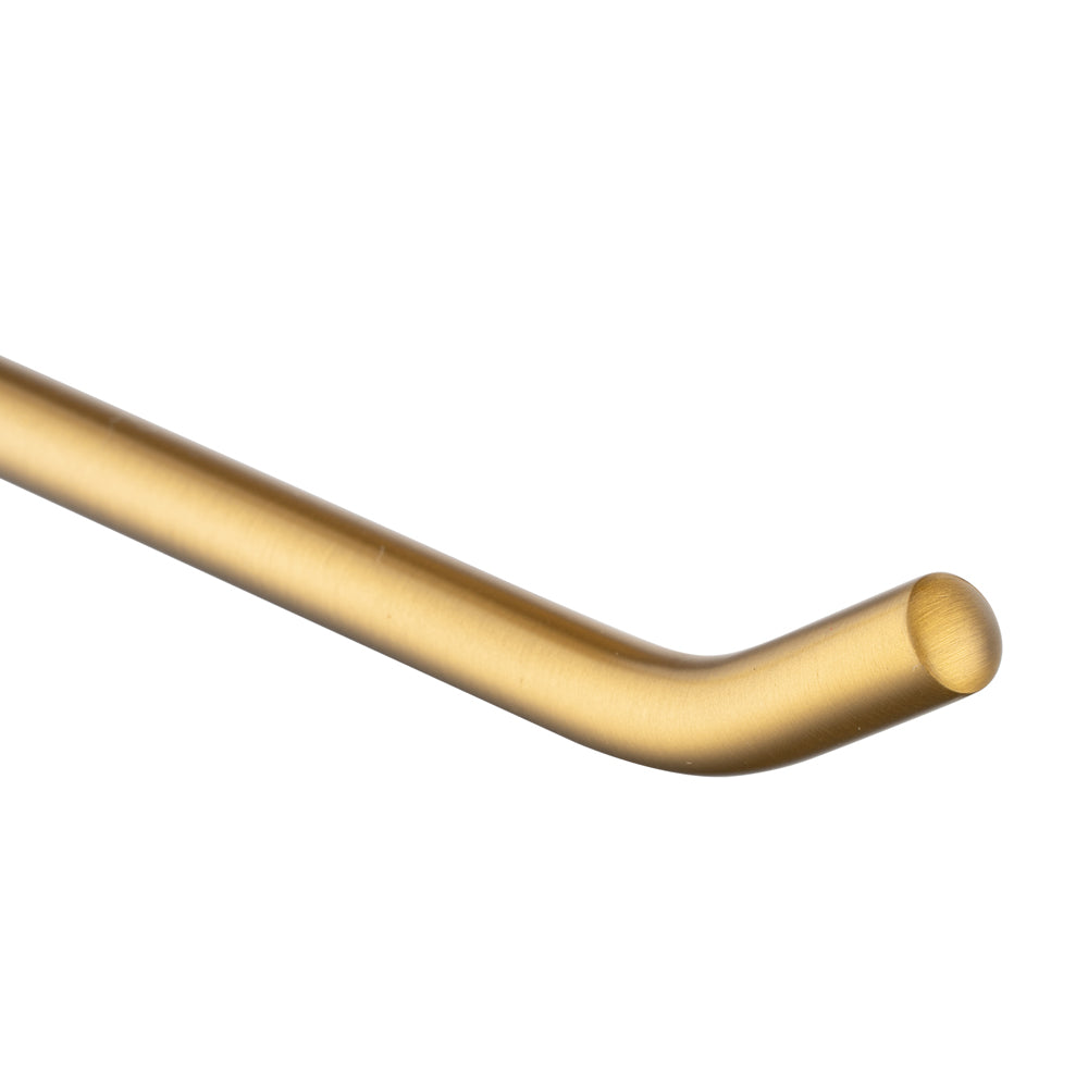 LUCID PIN - Brushed Brass Toilet Paper Holder