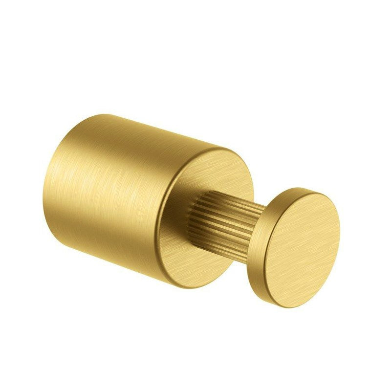 CADDENCE - Brushed Brass Robe Hook