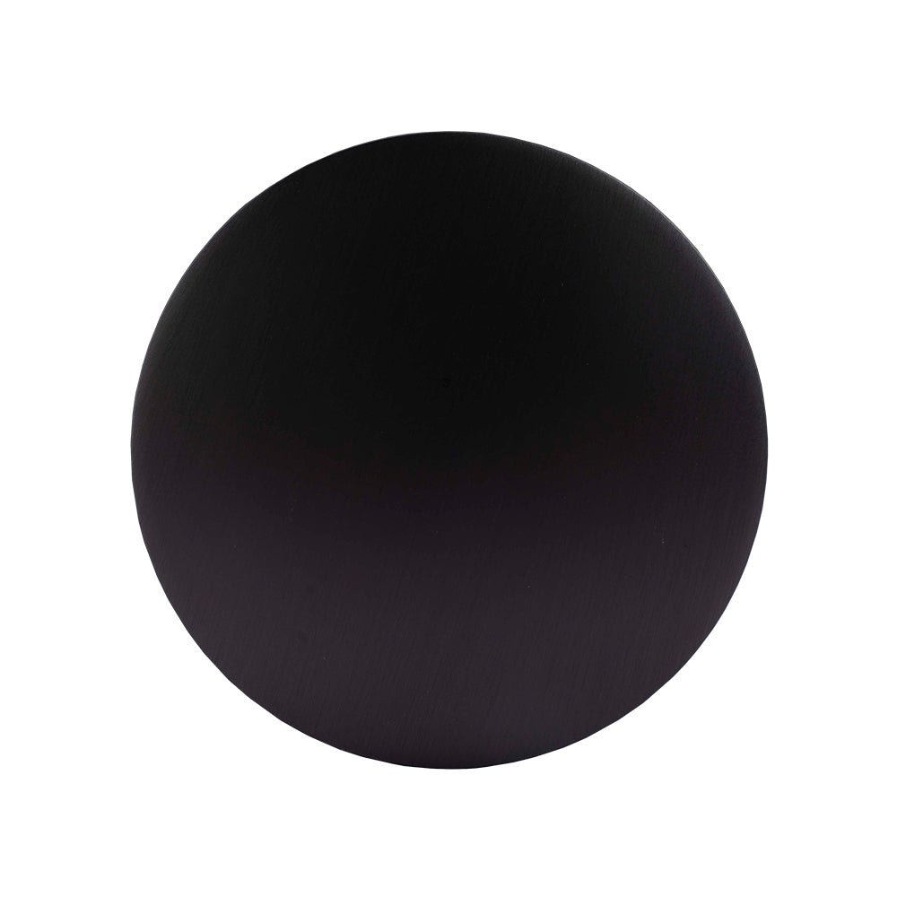 40mm Matt Black Bathtub Pop Up Waste Non Overflow