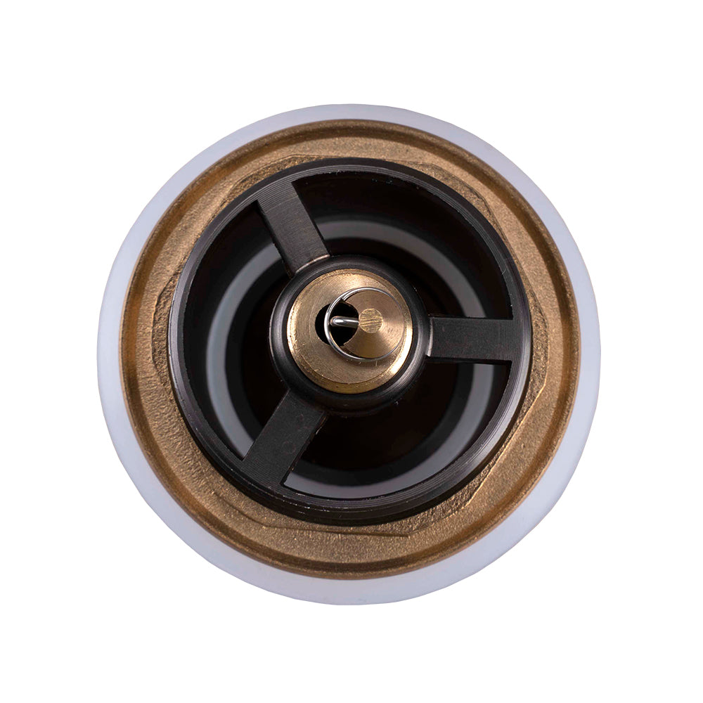 40mm Matt Black Bathtub Pop Up Waste Non Overflow