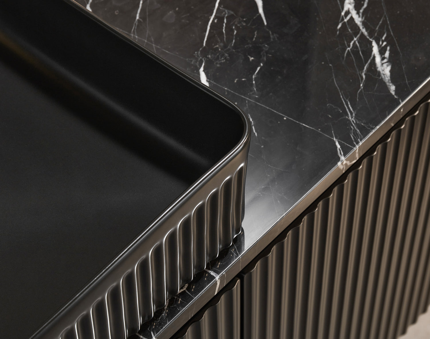 Brindabella Wall Hung Fluted Vanity 1200X455X480MM