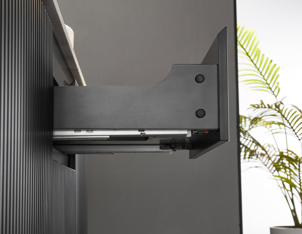 Brindabella Double Bowl Wall Hung Fluted Vanity 1200X455X480MM