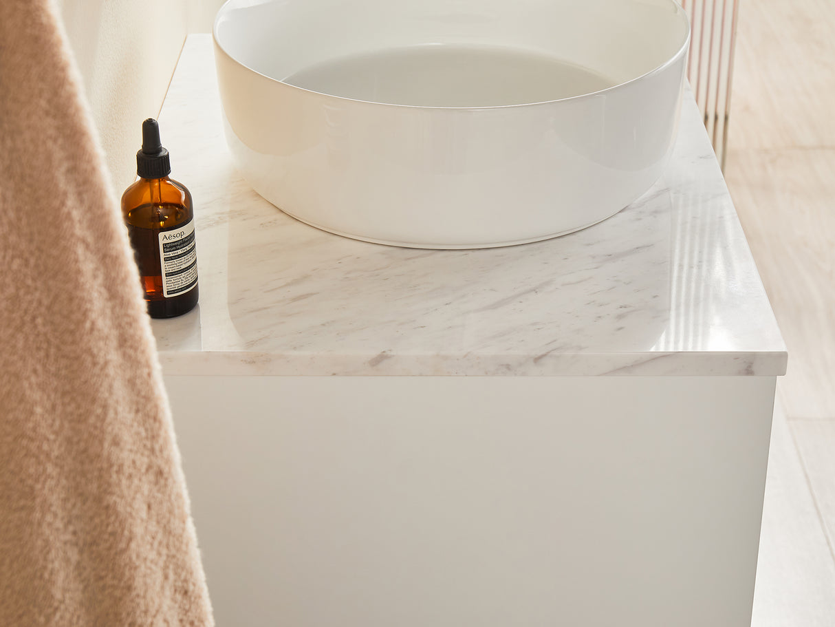 Brindabella Wall Hung Fluted Vanity 600X455X480MM