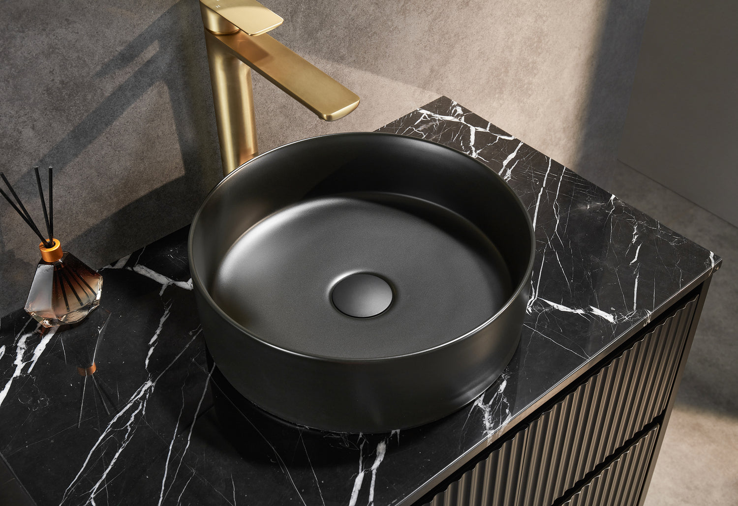 Brindabella Wall Hung Fluted Vanity 750X455X480MM