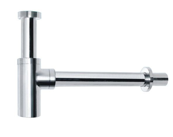 Chrome Basin Bottle Trap 32mm Solid Brass