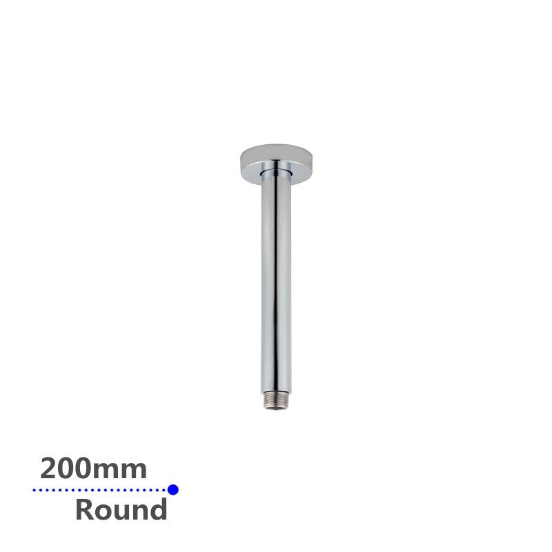 200mm Chrome Ceiling Shower Arm