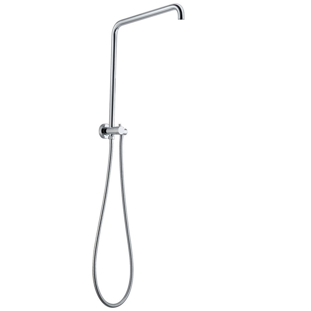 Chrome Shower Rail