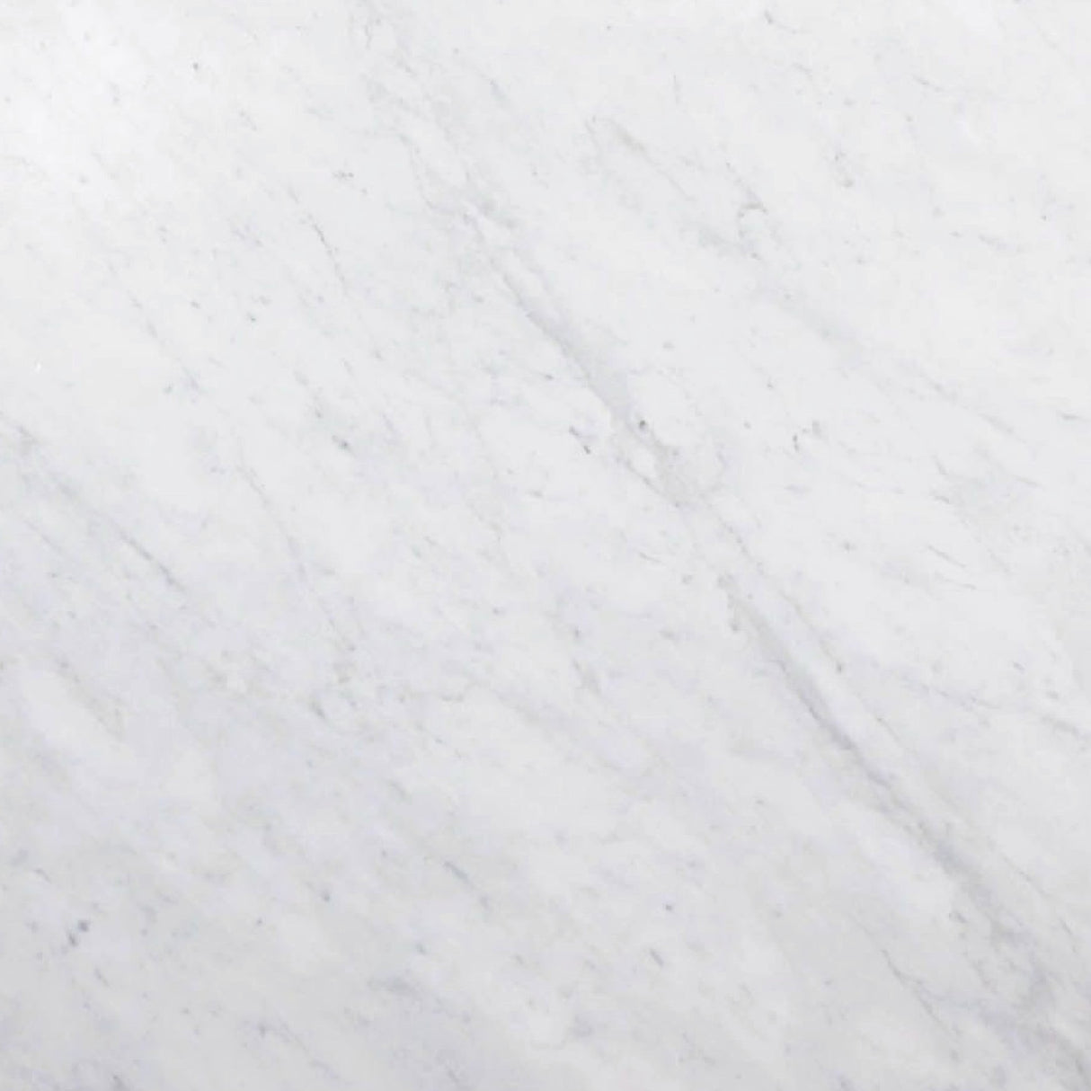 Carrara White Marble Stone Top- Silica Free Quartz Stone